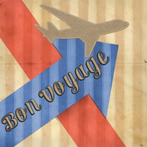 Altes Plakat: Bon Voyage